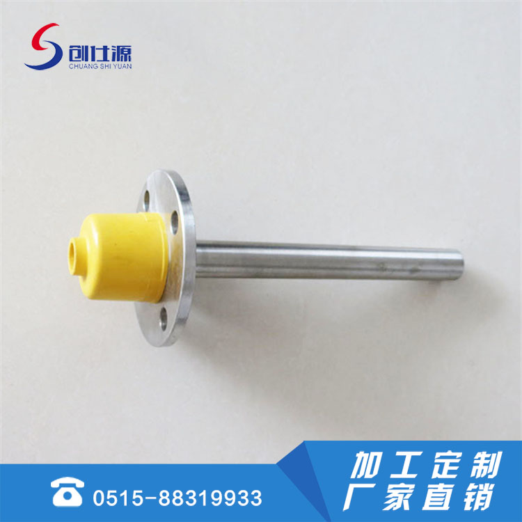 带接线盒、固定法兰头加热棒