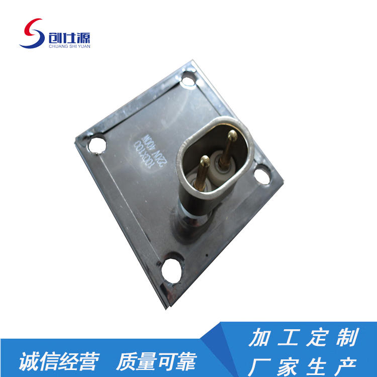 不锈钢电加热板  出插头