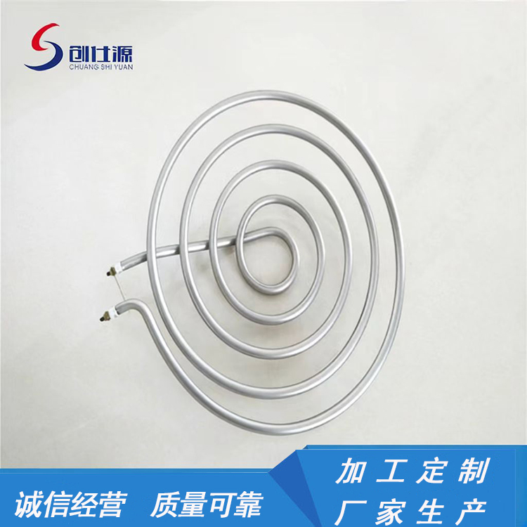 蚊香状异型加热管